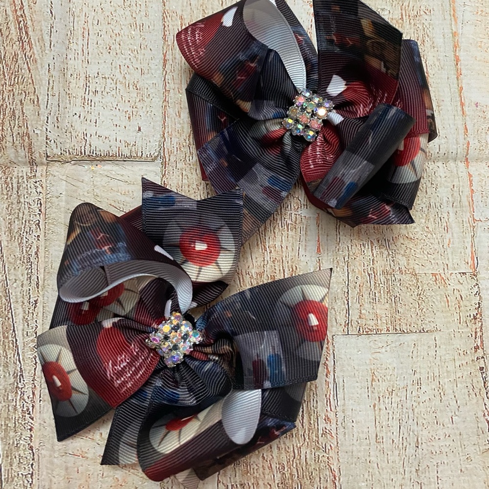 The hand maids take theme piggy tail bows